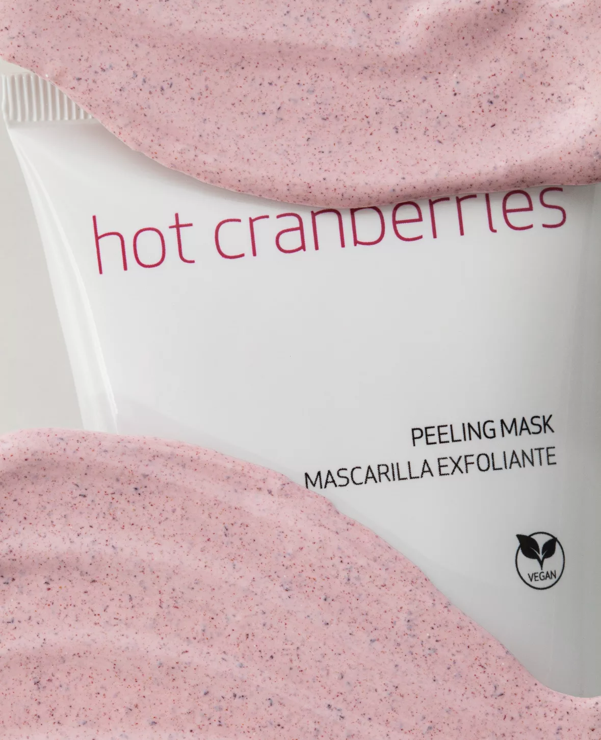 Пилинг-маска для лица Hot Cranberries Cosmeceuticals 2 в 1, разогревающая, отшелушивающая